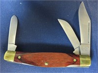 Sears Folding Wooden Pocket Knife