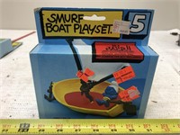 Smurf boat play set #5
