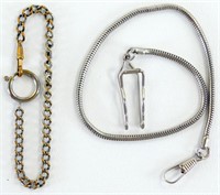 2 Pocket Watch Chains