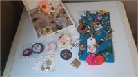 Group of Brooches & Souvenir Pins
