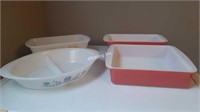 Pink Pyrex Dishes & More