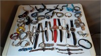 Large lot of Assorted Watches - 30+