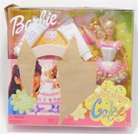 * Barbie Celebration Cake Doll Toy
