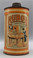 Vintage Rub On Cleaner & Polish Tin
