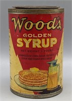 Vintage Wood’s Golden Syrup Tin