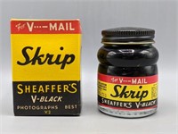 Vintage Sheaffer’s Skrip V-Black Pen Ink *NIB