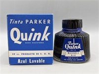Vintage Parker Quink Pen Ink *NIB