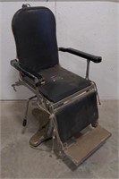 Vtg Dentist Chair by Shampaine, 47"T