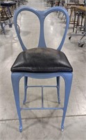 Upholstered Counter Stool, 39"x17"x17"