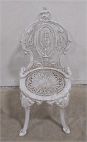 Decorative Metal Outdoor Chair, 31"T