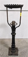 Repurposed Gas Lamp Floor Lamp