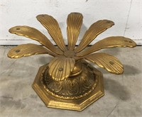 Metal sunflower end table(comes without glass)