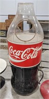 CocaCola Cooler measures 60" tall *no cap*