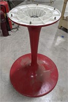 Bottom of Table measuring 24" in diameter