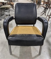 All-Steel Upholstered Captain's Chair