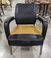 All-Steel Upholstered Captain's Chair