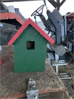 Bird House (Green & Red)