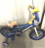 KID’S PAW PATROL BIKE W/ TRAINING WHEELS