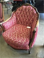 Pink Upholstered Chair