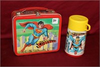 Vintage Superman Lunch Box w/ thermos