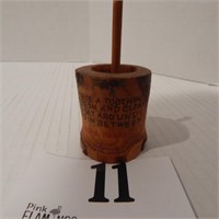 HAWAII SOUVENIR TOOTHPICK HOLDER 4 IN