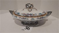 GILDEA BATES WALKER ENGLISH PORCELAIN LIDDED