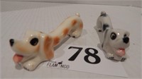 DACHSHUND SALT & PEPPER SET JAPAN