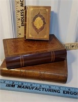 3 nice book boxes - I can't figure out how to
