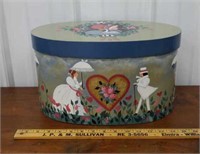 Beautiful hand painted Pennsylvania Dutch wooden