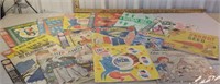 Box lot of 1940's children's records
