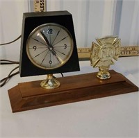 Retro fire department clock - Stuart