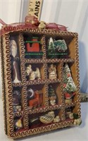 Vintage Christmas shadow box