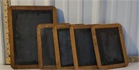 5 slate chalkboards