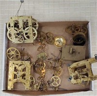 Box of clock parts