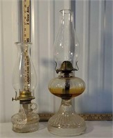 2 oil lamps