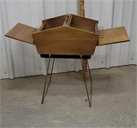 Mid- century sewing cabinet.