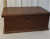 Early 1800s Bible box - dovetailed and still full