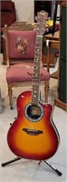 Galveston electric guitar with stand