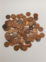 Selection of Wheat Pennies + Indian Head