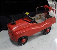 Fire Truck Pedal Car with Pedal Power
