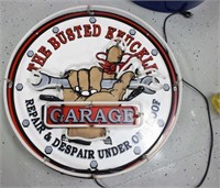 The Busted Knuckle Garage Neon Light