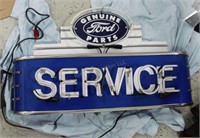 Genuine Ford Parts Service Neon Sign