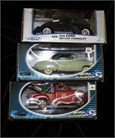 (3) Model Cars: Welty 1936 Ford Deluxe Cabriolet,