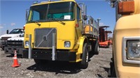 1996 Volvo WX Stake Bed Truck,