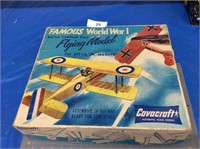 Famous WWI Balsa Control Line Flying Model