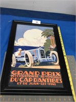 Framed print: Grand Prix International Automobile
