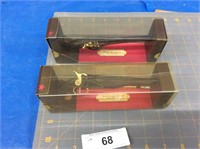 2 vintage Armodelli miniature guns