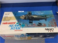 Nikko Tec radio control Sea Star Submarine