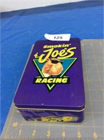 Smokin' Joes Racing Tin with matches