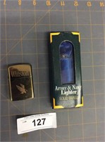 Winston lighter & Army/Navy Lighter